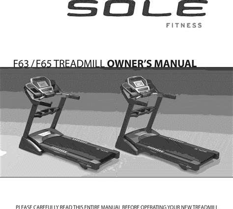 sole f63 treadmill dimensions|sole f63 owners manual.